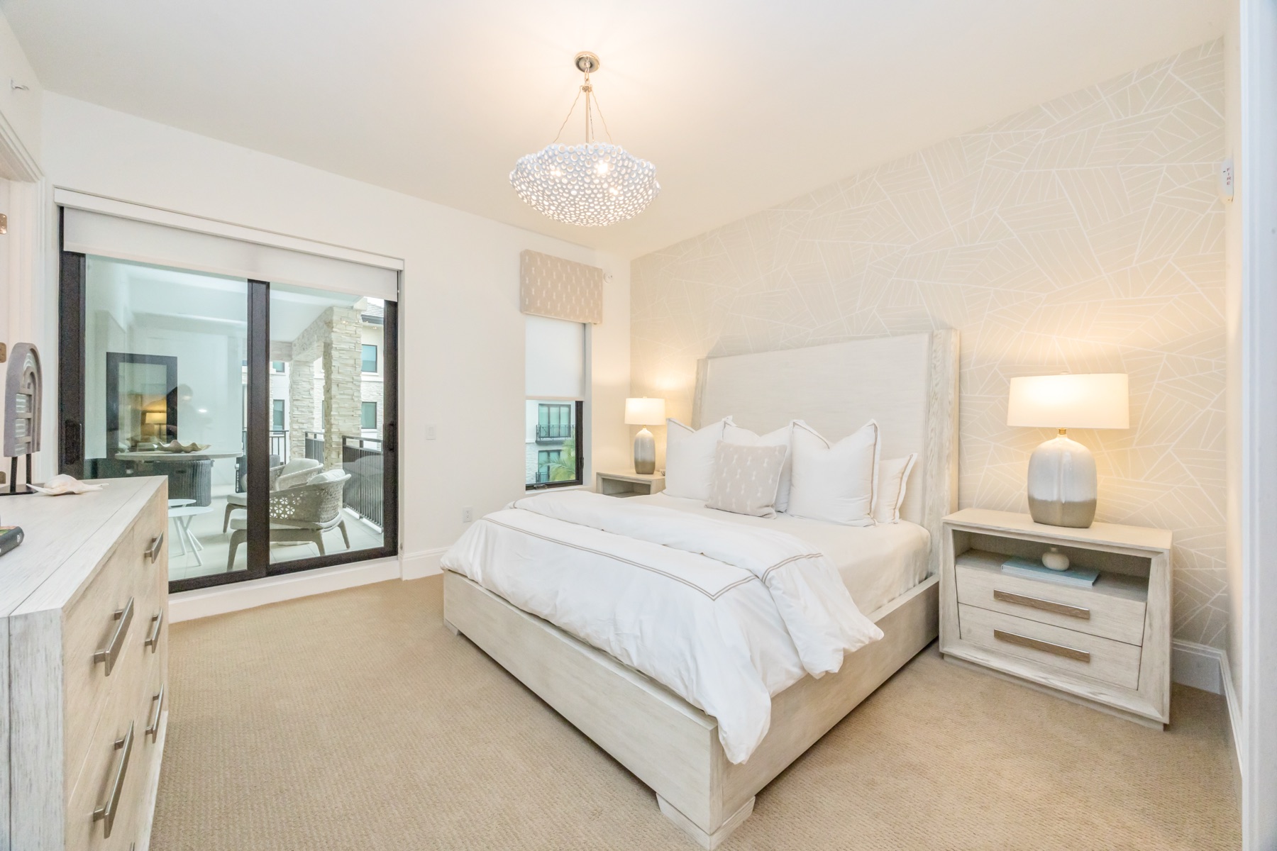 Second ensuite bedroom with balcony access