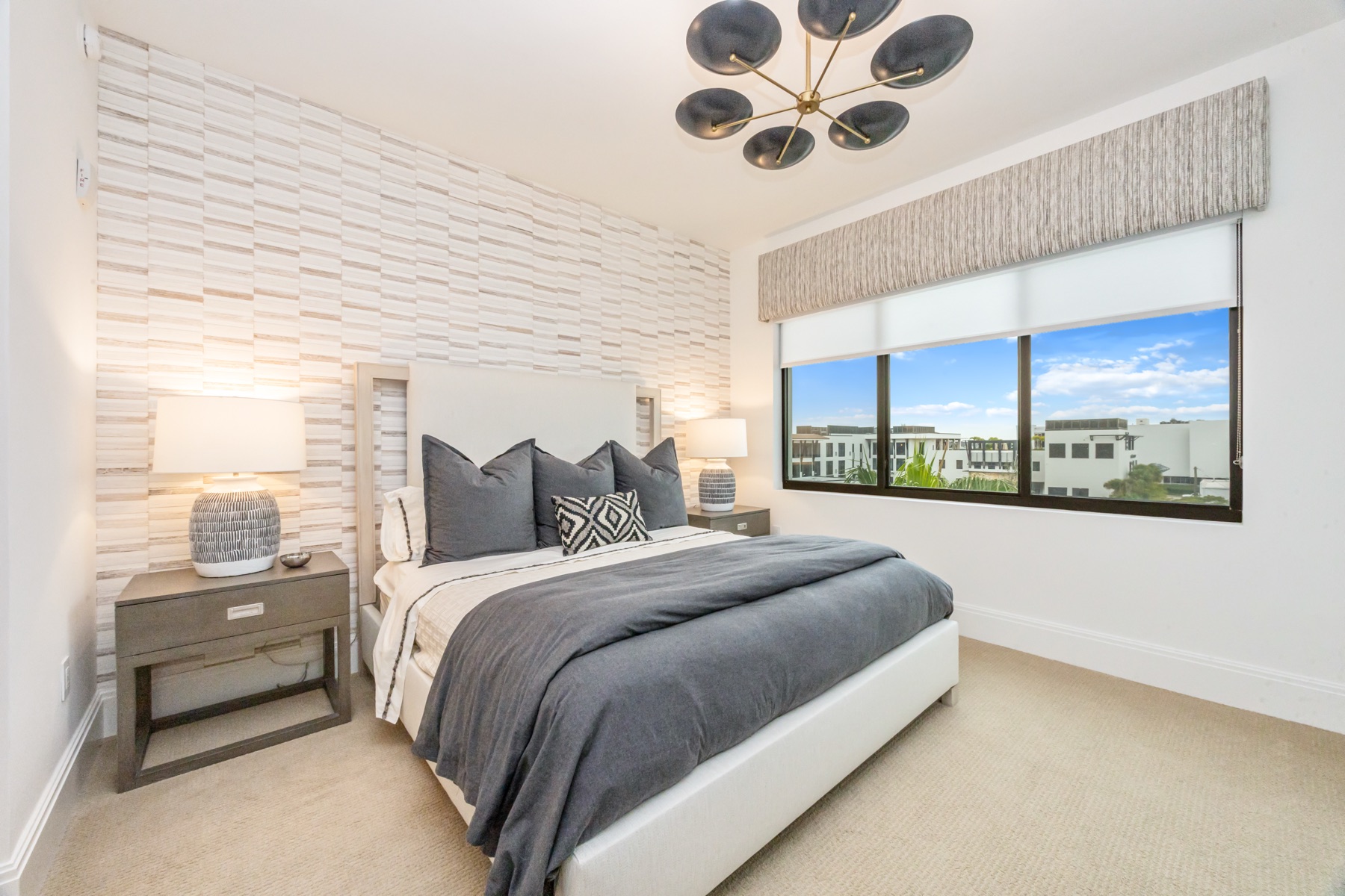 Third ensuite bedroom with rear balcony access